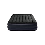 Intex 64124 Pillow Rest Raised Luftbett - Queen - 152 x 203 x 42 cm - Mit eingebaute elektrische Pumpe