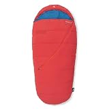 qeedo Buddy Junior Camping Kinderschlafsack - Mumienschlafsack für Frühjahr, Sommer & Herbst - weicher Outdoor-Schlafsack in Eiform für Jungs & Mädchen, 165x80 cm (LxB), mit komprimiertem Packsack