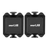 smartLAB cadspeed Trittfrequenz u. Geschwindigkeitssensor für das Fahrrad | Ohne Magnete | Mit Bluetooth und ANT+ | Wahoo Fitness und viele andere