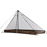 OneTigris Innenzelt 1 Person Solo Ultraleicht Mesh Zelt Moskitonetz für Camping Outdoor Wandern