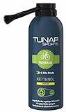 TUNAP SPORTS Kettenöl Ultimate - 125ml Spray mit Dosierpinsel | Fahrrad Langzeit-Schmierung für Ritzel, Schaltwerk und Kette