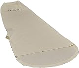 Nordisk Cotton Liner mumienförimges Schlafsackinlett Baumwollinlett, Beige Mummy