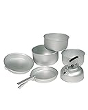 Mil-Tec Unisex – Erwachsene Koch-Set-14661000 Koch-Set, Silber, Einheitsgröße