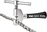 PRO BIKE TOOL Universal Kettenwerkzeug 1-12 Gänge - Hochqualitatives Kettenöffner Reparatur-Set. Bestes Fahrrad Werkzeug Fuer 7,8,9,10,11,12 Gang-Schaltung