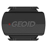 GEOID CS600 Radfahren Trittfrequenz-/Geschwindigkeitssensor, ANT+/Bluetooth Drahtloser Fahrraddrehzahlsensor Kompatibel mit Fahrradcomputer, iOS/Android APP