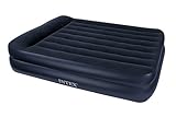Intex Pillow Rest Raised Luftbett - Queen - 203 x 152 x 42 cm - Mit eingebaute elektrische Pumpe