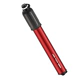 Lezyne Minipumpe CNC Drive HV Small, rot-glänzend 90PSI, 17, 0cm, 1-MP-HVDR-V2S11, S/17.0 cm