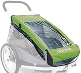 Croozer Unisex – Erwachsene Regenverdeck-3092025300 Regenverdeck, Transparent, One Size