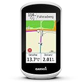 Garmin Edge Explore GPS-Fahrrad-Navi - Vorinstallierte Europakarte, Navigationsfunktionen, 3“ Touchscreen, einfache Bedienung, weiß/Schwarz, Einheitsgröße (Generalüberholt)