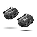 CYCPLUS 2 Stücke Fahrrad Trittfrequenzsensor oder Geschwindigkeitssensor Dual Modul Bluetooth und ANT +