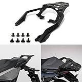 Gepäckträger Hinten,PSLER Motorrad-hinterer Gepäckbrücke, Motorradzubehör für X-ADV 750 Forza 750 2021 2022 2023(Schwarzes)