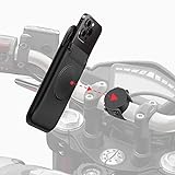 Shapeheart magnetische handyhalterung motorrad | Universal 360 Drehung | | Motorrad handyhalter wasserdicht, M - Bis zu 14,7cm
