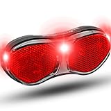 Büchel LED Fahrrad Gepäckträgerlicht | Rücklicht | Fahrradrücklicht für Dynamobetrieb oder E-Bike | StVZO zugelassen | Fahrradlicht hinten