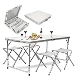 MaxxGarden Campingtisch Klappbar Picknicktisch