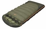 Alexika Siberia Wide Plus Schlafsack – warm, geräumig, rechteckig, 3 Saison Deckenschlafsack für Erwachsene und Familien Outdoor Camping im niedrigen Temperaturen bis zu 0 C, 230x100 cm