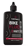 Impact® Fahrrad Kettenöl (120ml) - Universell einsetzbares 8 Komponenten Fahrradketten Öl für längere Lebensdauer und ruhigeren Lauf I Geeignet für jedes Bike und Motorrad