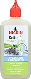 NIGRIN smart n green Kettenöl, effektiver Allwetter-Schmierstoff, materialverträglich, 100 ml