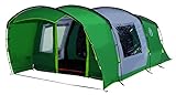 Coleman Rocky Mountain 5 Plus, Familienzelt Für 5 Personen, 5 Mann Tunnelzelt, Zwei Große Abgedunkelte Schlafkabinen Blockieren Bis Zu 99 Prozent, Wasserdicht Ws 4.500 Mm, Grün, 74 x 32 x 32 cm