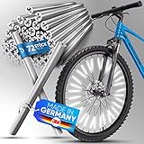 Nextcover® Speichenreflektoren Fahrrad [3M Scotchlite] für maximale Sichtbarkeit bei Nacht I StVZO zugelassene Speichen Reflektoren Fahrrad I Fahrrad Reflektoren I Alternative zu Katzenaugen Fahrrad