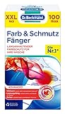 Dr. Beckmann Farb- und Schmutzfänger XXL | langanhaltender Farbschutz | mit Mikrofaser und Farbfangmolekülen für Farbbrillanz | 100 Tücher