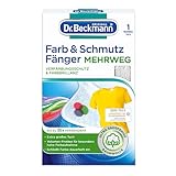 Dr. Beckmann Farb & Schmutzfänger Mehrwegtuch | langanhaltender Farbschutz für bis zu 35 Wäschen | wiederverwendbares Tuch | 1er Pack (1x 1 Stück)
