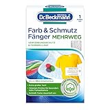 Dr. Beckmann Farb & Schmutzfänger Mehrwegtuch | langanhaltender Farbschutz für bis zu 35 Wäschen | wiederverwendbares Tuch | 1er Pack (1x 1 Stück)