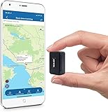 TKMARS Klein GPS-Gerät, Echtzeit-Tracking Mini-GPS Ortungsgerät, magnetischer Peilsender GPS-Sender für Auto, Kinder, Koffer mit 1500mAh-Akku, wasserdicht, kostenlose APP/Web-Plattform