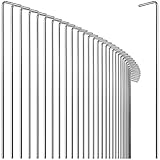 com-four® 36x Zelt-Heringe aus Stahl - Lange und robuste Erdnägel für Camping und Outdoor - ideal für normalen und harten Boden - Ø 4 mm