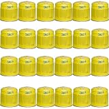 Z.M.C 24x 190g 400 ml Butan Stechkartusche Gaskartusche Stechgaskartusche Butangas Kartuschen mit Sicherheitsventil für Gaskocher Gasbrenner Campingkocher Bunsenbrenner Lötbrenner EN417
